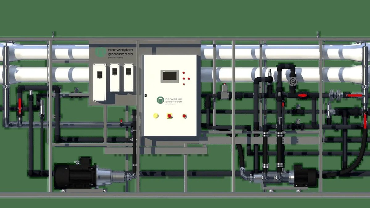Módulo para agua potable a bordo